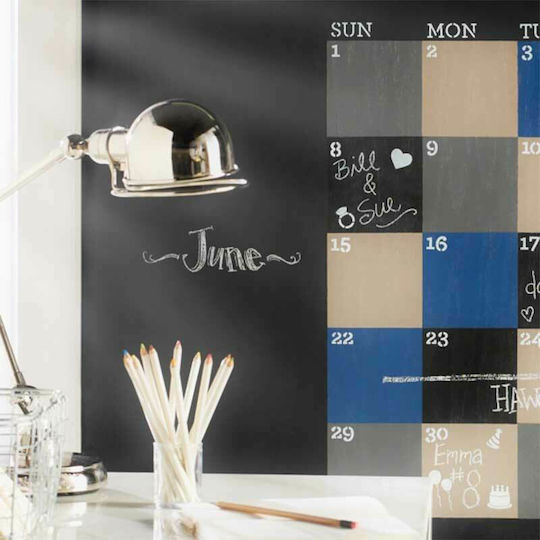 Tetralux Chalkboard Vopsea acrilică Negru Vopsea specială pentru crafturi 750ml