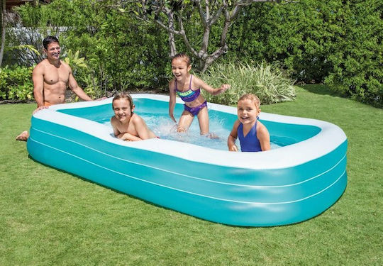 Intex Swim Center Piscină Pentru Copii 1020lt Gonflabilă 305x183x56cm Albastră