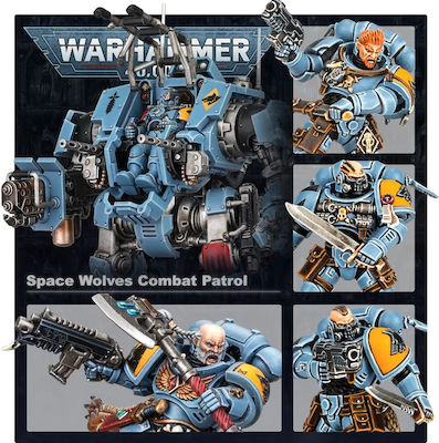 Games Workshop Warhammer 40000 Combat Patrol: Space Wolves Figurine Neterminate 99120101332