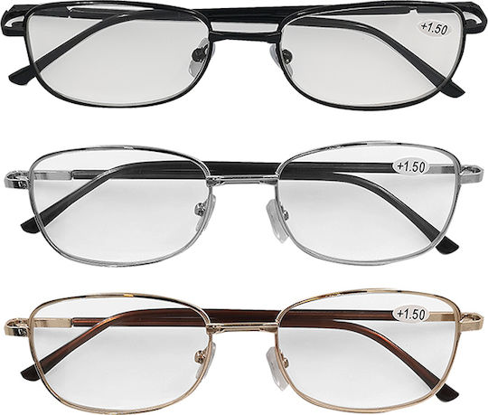 4teen4ty 40471 Reading Glasses +3.00 Black