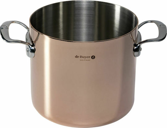 De Buyer Prima Matera Ανοξείδωτη Κατσαρόλα Μαρμίτα 5.7lt / 20cm
