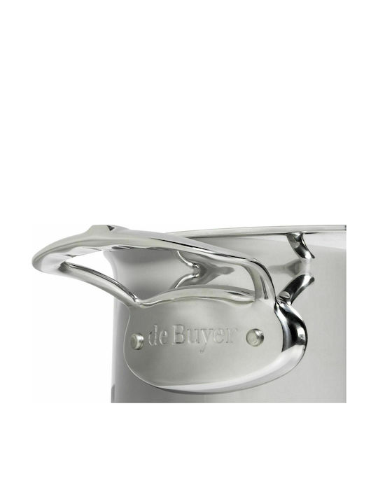 De Buyer Affinity Shallow Stainless Steel Pot 1.7lt / 20cm