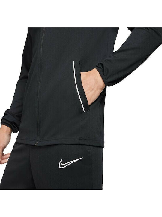 Academy 21 Football Tracksuit Dri-Fit Glossy with Elastic Black