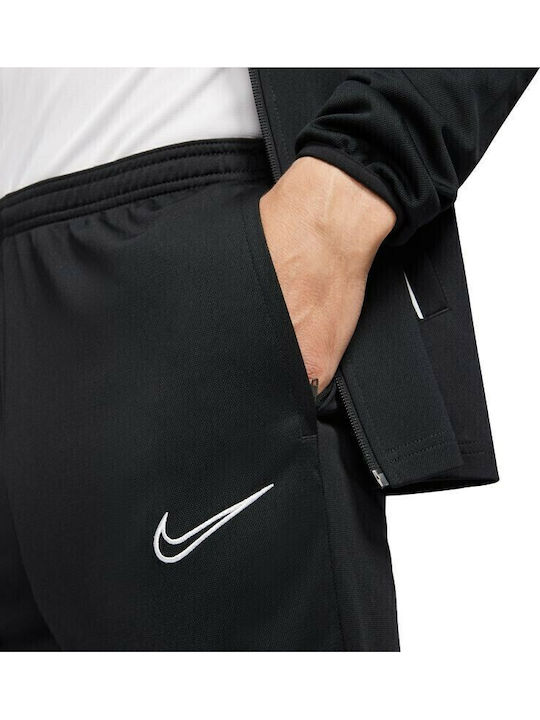 Academy 21 Football Tracksuit Dri-Fit Glossy with Elastic Black