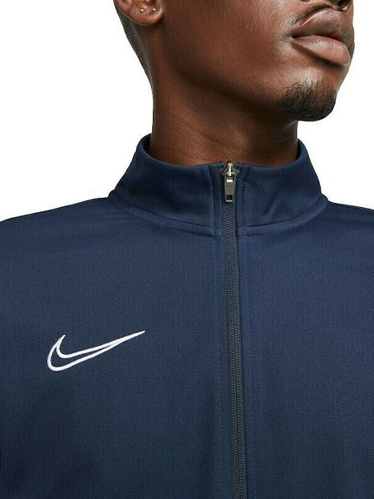 Academy 21 Football Tracksuit Dri-Fit Glossy without Elastic Blue