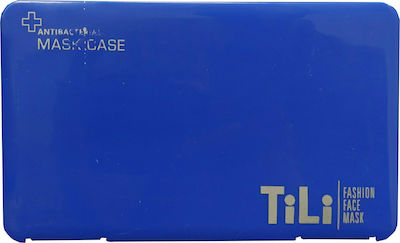 Tili Rechteck für Schutzmaske in Blau Farbe 1Stück