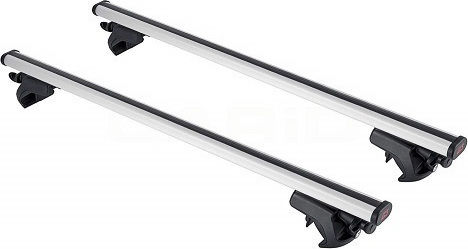 G3 Roof Bars Aluminum Open 127cm. (with Roof Rack Legs and Lock) Silver
