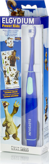 Elgydium Power Kids Children's Electric Toothbrush for 4+ Years Ice Age