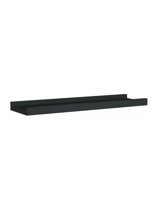Черни Стенни Рафтoве (2 Бр.) 40x9x3см