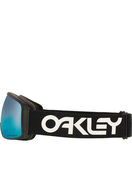 Oakley Flight Tracker Ски & Сноуборд Маска Детска Черен с Леща в Цвят Син Oakley Flight Tracker Ски & Сноуборд Маска Детска Черен с Леща в Цвят Син