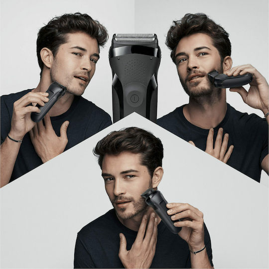Braun Series 3 Negru S6503228 Foil Aparat de Ras Electric Față Reîncărcabil