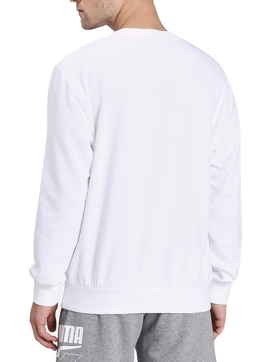 PUMA Rebel Crew 5 Φούτερ Λευκό