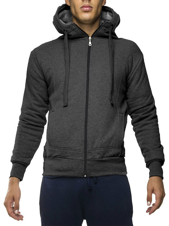Hoodie with Charcoal Gray