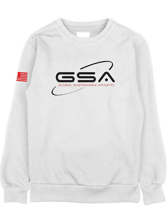 Earth 17-19201 Sweatshirt with Hood White