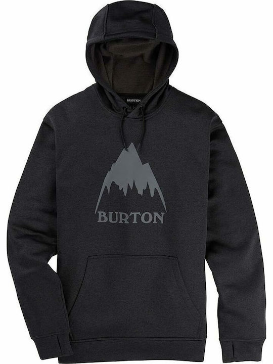 Sweatshirt mit Kapuze Schwarz