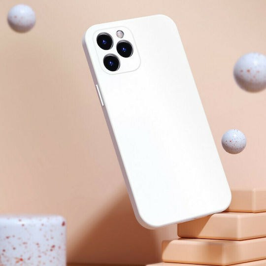 Baseus Liquid Jelly Back Cover Σιλικόνης 1.3mm Λευκό (iPhone 12 Pro)
