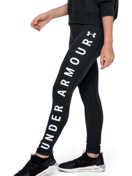 Kids Legging Sports Long Black Sportstyle Branded