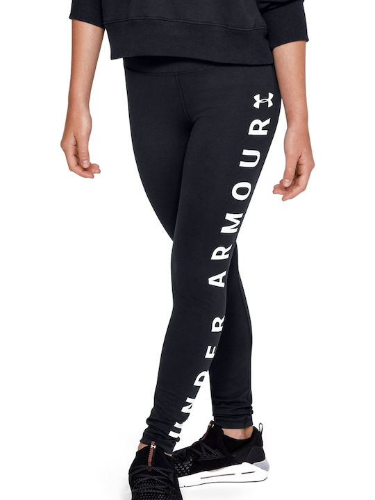 Kids Legging Sports Long Black Sportstyle Branded
