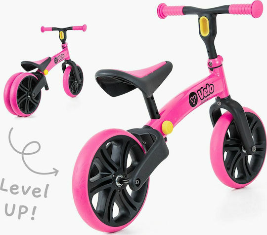 Y Volution Παιδικό Ποδήλατο Ισορροπίας Velo Refresh Ροζ