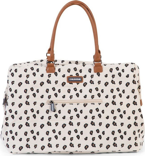 Childhome Shoulder/Hand Diaper Bag Mommy BR74392 Leopard 55x30x30cm.