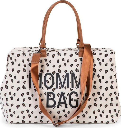 Childhome Shoulder/Hand Diaper Bag Mommy BR74392 Leopard 55x30x30cm.