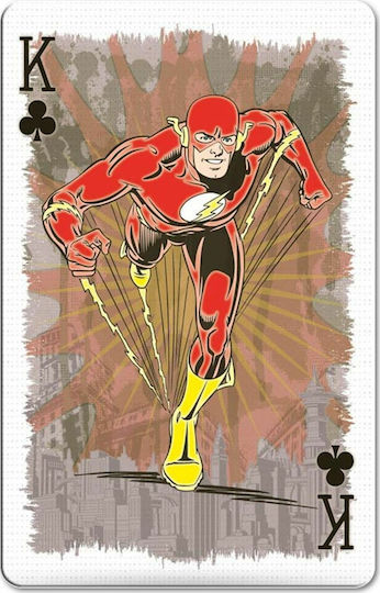 Waddingtons Number 1 DC Comics Retro Συλλεκτική Τράπουλα Πλαστικοποιημένη για Poker