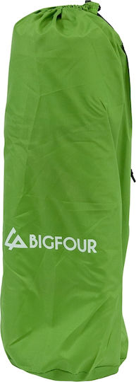 Bigfour Comfy Plus Αυτοφούσκωτο Μονό Υπόστρωμα Camping 186x53cm Πάχους 5cm Πράσινο