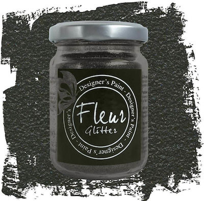 Fleur Χρυσόσκονη Glitter Μαύρη 90gr