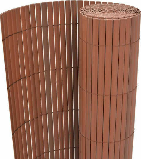 vidaXL Plastic Bamboo Fencing 90x500cm