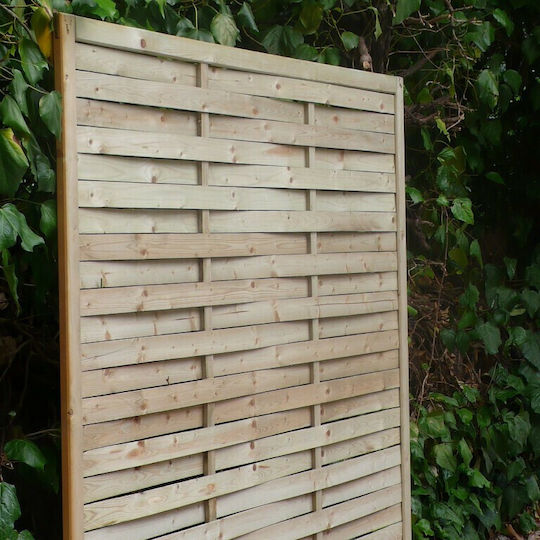 Showood Wooden Fence Panel in Beige Color 1.8m x 90cm
