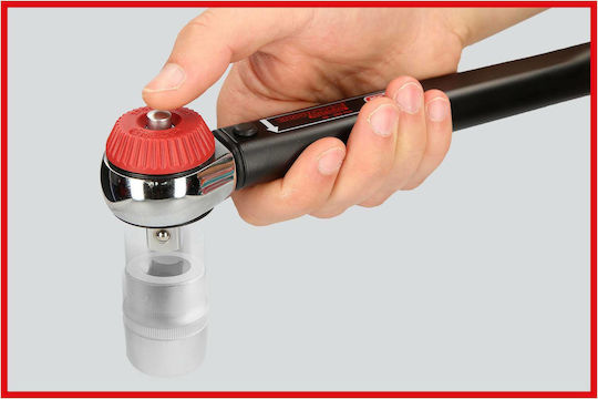Ks Tools Δυναμόκλειδο Καρέ 1/4" Ροπής 20-100 Nm Ergotorque