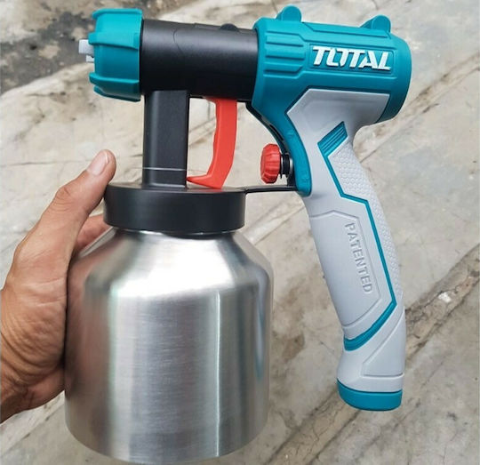 Total Electric Paint Spray Gun 500W with 0.8lt Container
