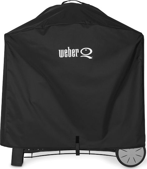 Weber Premium Grill Cover Black from Polyester with UV Protection 95cmx18.54cmx25.5cmcm