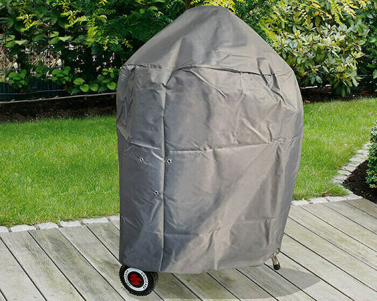 Home & Camp Grill Cover Gray from Polyester with UV Protection 80cmx80cmx80cmcm