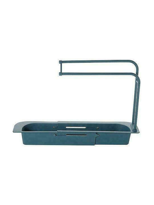 GlobalExpress Kitchen Sink Organizer from Plastic in Blue Color
