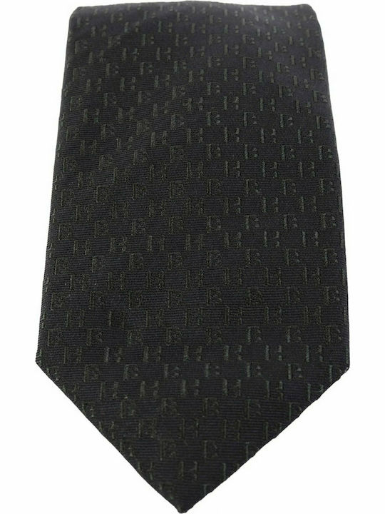 Hugo Boss Men's Tie Silk Printed In Black Colour
