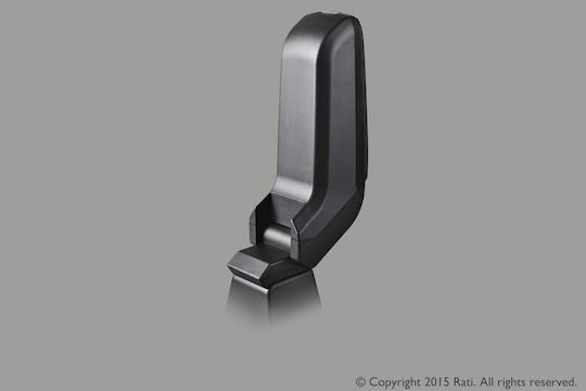 Rati Armster S Car PU Armrest for Seat Ibiza / Cordoba Black