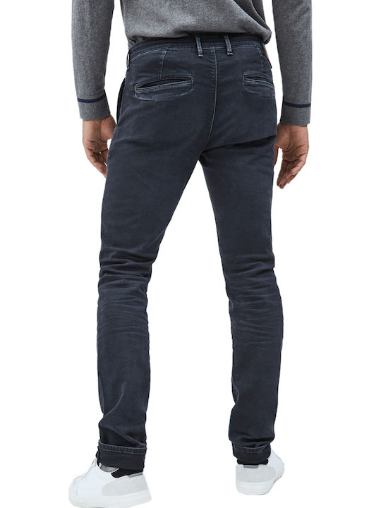 Pepe Jeans James Herren Jeanshose in Slim Fit Schwarz