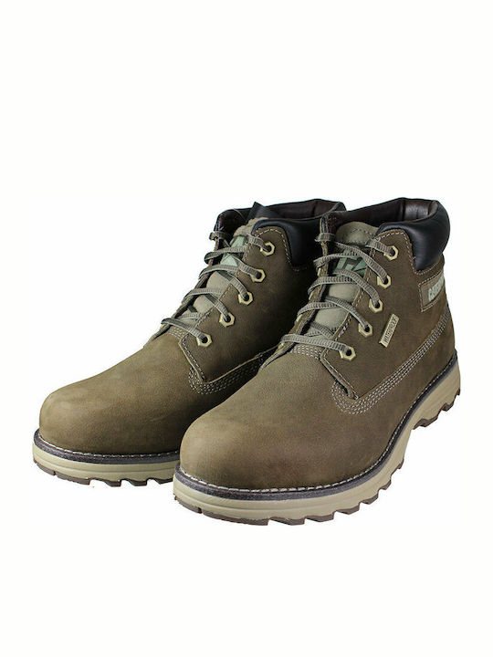 Founder TX Δερμάτινα Ανδρικά Μποτάκια Αδιάβροχα Gravity Grey