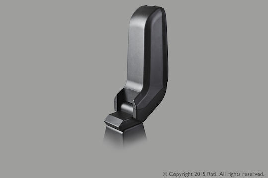 Rati Armster S Car PU Armrest for Hyundai i10 2008-2013 Black