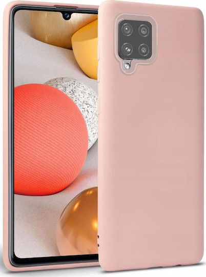 Tech-Protect Icon Soft Touch Back Cover Silicon Roz (Galaxy A42)