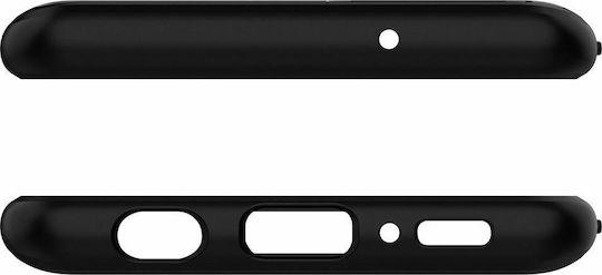 Spigen Rugged Armor Задна корица Силикон Черен (Galaxy A42)