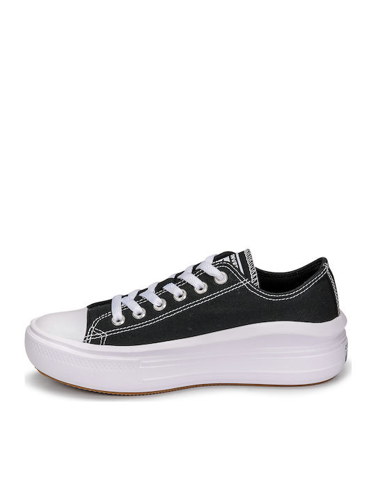 Chuck Taylor All Star Ox Flatforms Sneakers Black / White