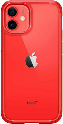 Spigen Ultra Hybrid Plastic Back Cover Red (iPhone 12 mini)