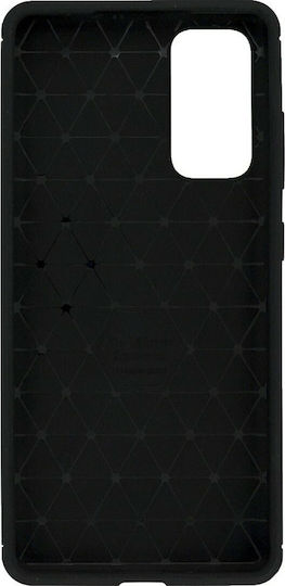 Ancus Autofocus Shock Proof Back Cover Silicon Negru (Galaxy S20 FE)