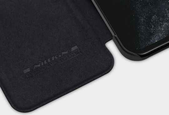 Nillkin Qin Book Δερματίνης Μαύρο (iPhone 12 Pro Max)