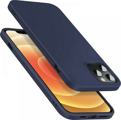 ESR Cloud Back Cover Σιλικόνης Navy Μπλε (iPhone 12 / 12 Pro)