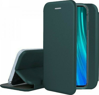 Forcell Smart Diva Carte Piele artificială Verde (Galaxy A21s)