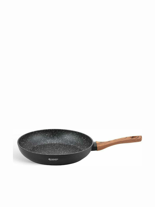 Edenberg Cookware Set Made of Aluminum Black With Non-Stick Coating 15 Pieces