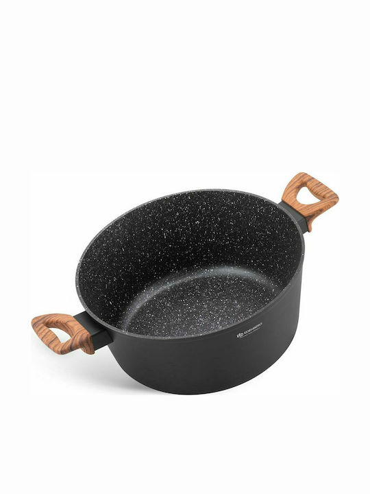 Edenberg Cookware Set Made of Aluminum Black With Non-Stick Coating 15 Pieces